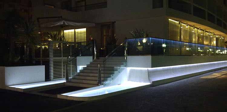 Diseño de iluminación para un hotel
