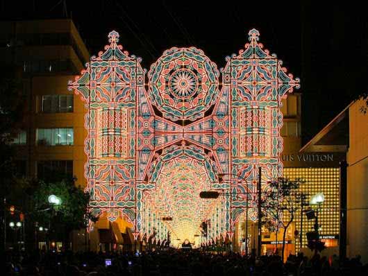 El festival de luces más famoso del Japón