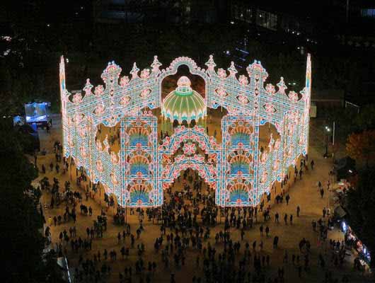 El festival de luces más famoso del Japón