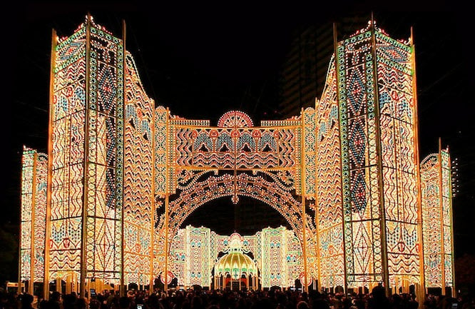 El festival de luces más famoso del Japón