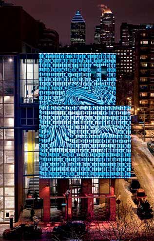 Luces LED para iluminar veinte centros culturales en Montreal, Canadá