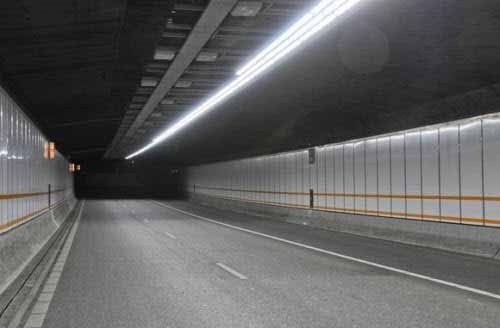 Iluminación LED para un túnel en Holanda
