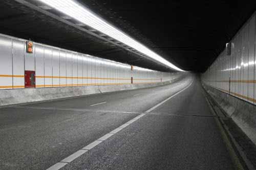 Iluminación LED para un túnel en Holanda