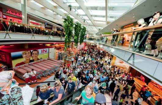 Arquitectura y funcionamiento sustentable para un shopping en Austria