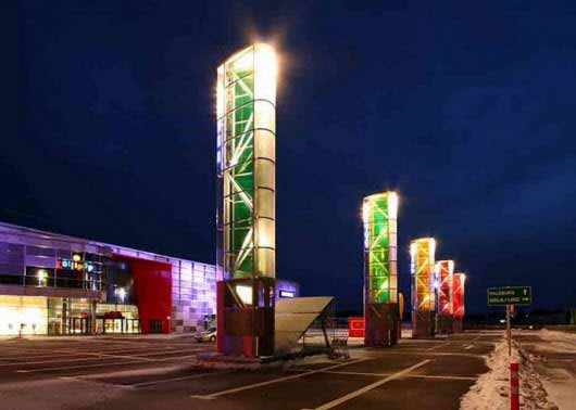 Arquitectura y funcionamiento sustentable para un shopping en Austria