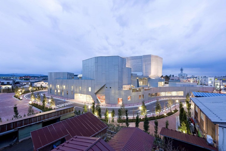 Diseño y arquitectura en Japón: Centro Cultural Yurihonjo