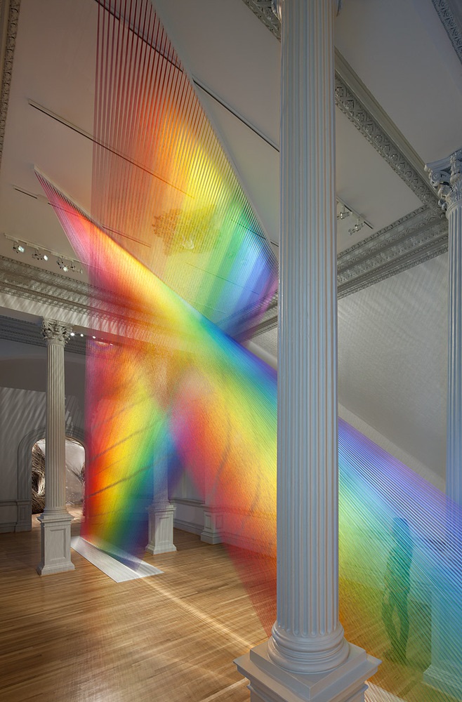 El espectro lumínico hecho obra de arte