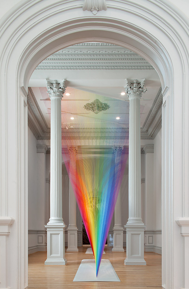 El espectro lumínico hecho obra de arte