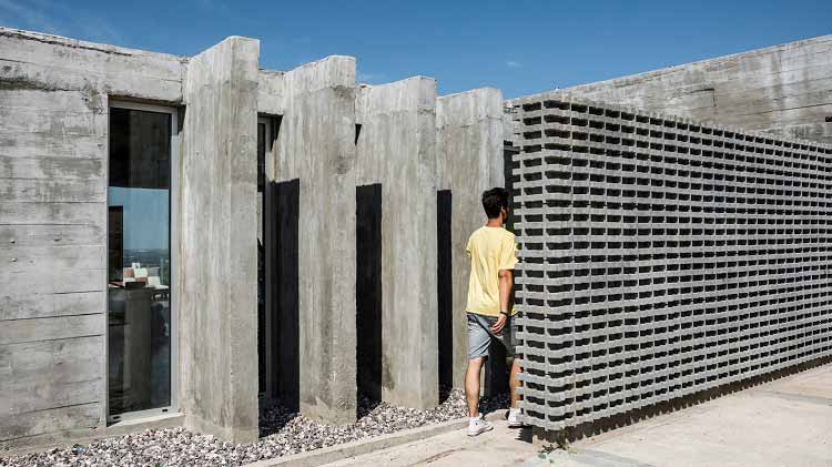 Una vivienda en las pendientes cordobesas 