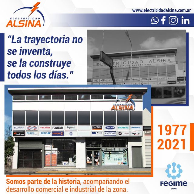 Electricidad Alsina: 44 años de evolución 