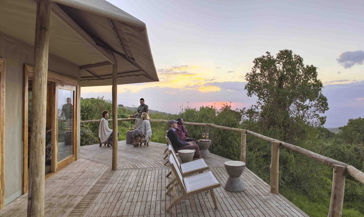 Un campamento ecológico de lujo en una remota zona de Tanzania