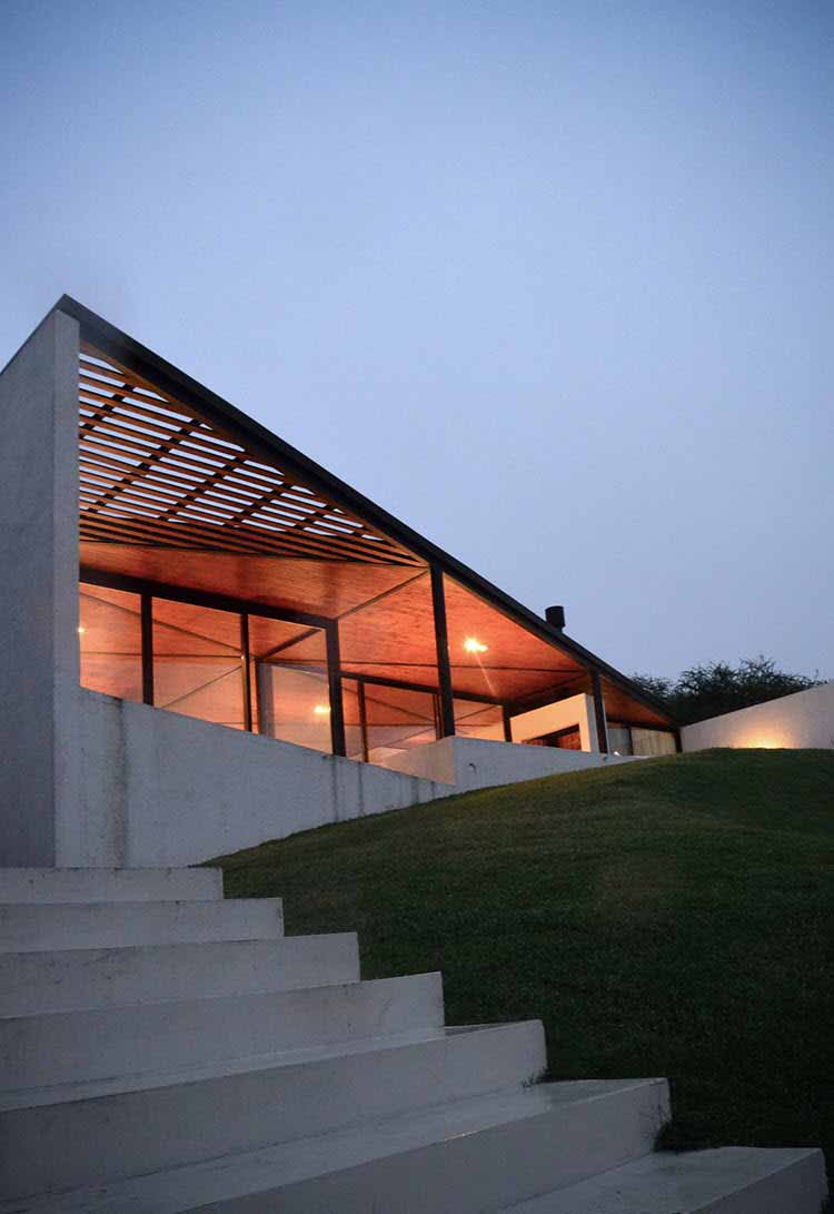 Una casa en lo alto de una montaña en Córdoba