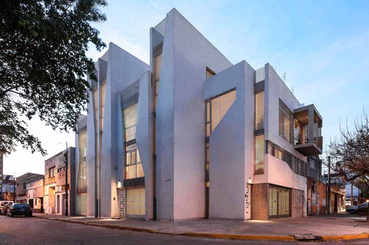 Tres casas en Rosario de una fachada muy especial