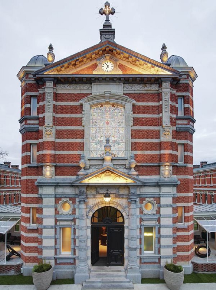 Espléndida iluminación para el restaurante Jane en Amberes, Bélgica