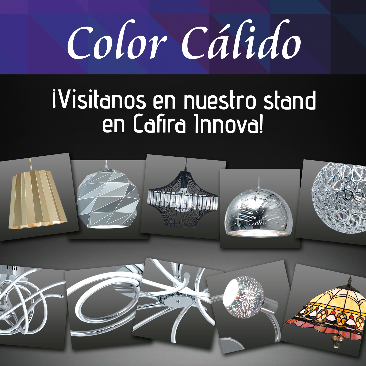 ¡Visitá el stand de Color Cálido en Cafira Innova! 