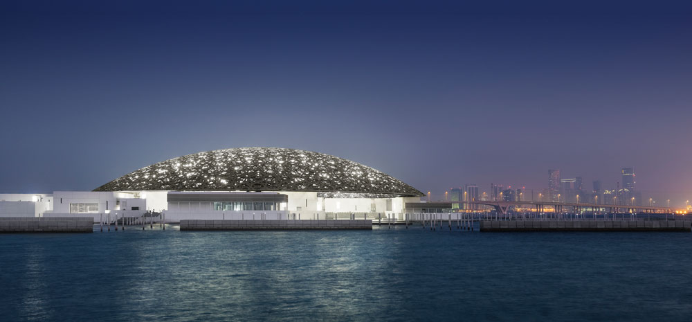 La Cúpula del Louvre Abu Dhabi, lluvia de luz