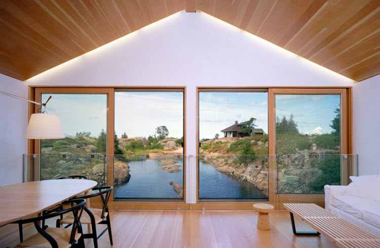 Una casa flotante en Canadá sorprende por su tipo de construcción única
