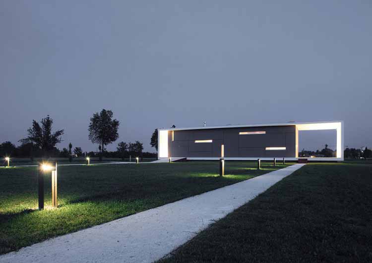 Una casa súper moderna en Italia