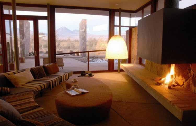 Un hotel en Chile se ilumina con calidez y armonía