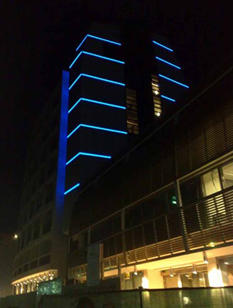 Diseño de iluminación para un hotel