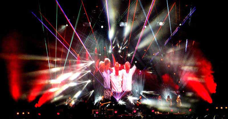 En su 50 aniversario, Pink Floyd se ilumina con una luz que le rinde tributo