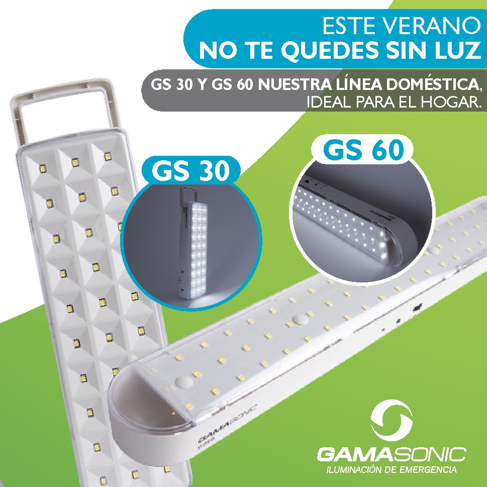 NO te quedes SIN LUZ con Gama Sonic