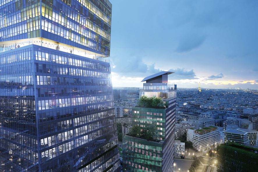 París tendrá dos torres inclinadas de Jean Nouvel