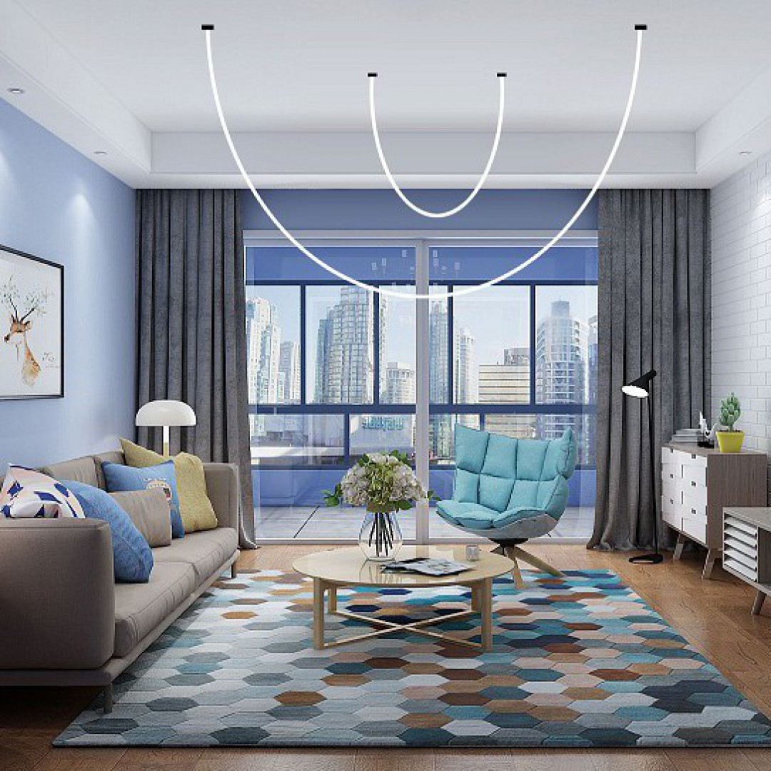 Iluminación para living y comedor: confort y estilo