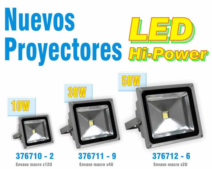 Nuevos proyectores LED Hi - Power de SICA