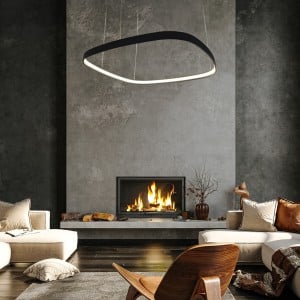 Puro IluminacionDALLAS NEGRO - 5702-850SPP-BK-CCT - Colgante