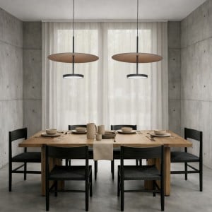 Puro IluminacionOSAKA - 5890S-825-DWD/BK-3 - 5890S-825-WD/WH-3 - Colgante