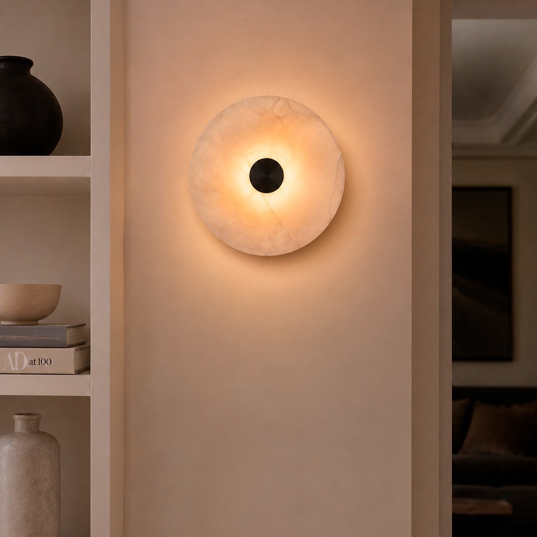 GSG Design - ALABASTRO - ECLIPSE - ECL-200-CAL-NG - ECL-300-CAL-NG - Aplique