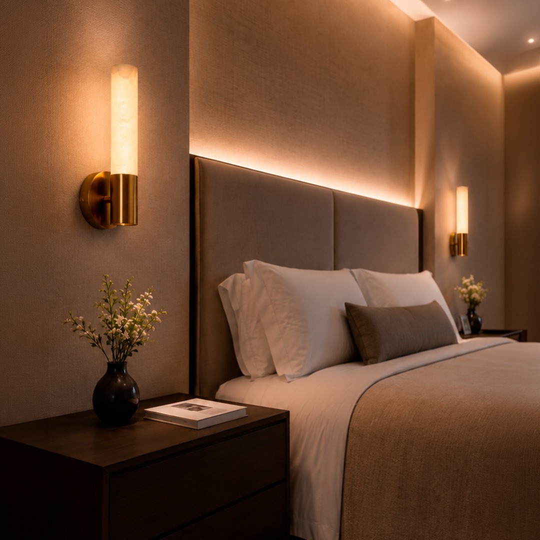 GSG Design - ALABASTRO - LIRA - LIR-320-CAL-BR - LIR-320-CAL-NG - Aplique