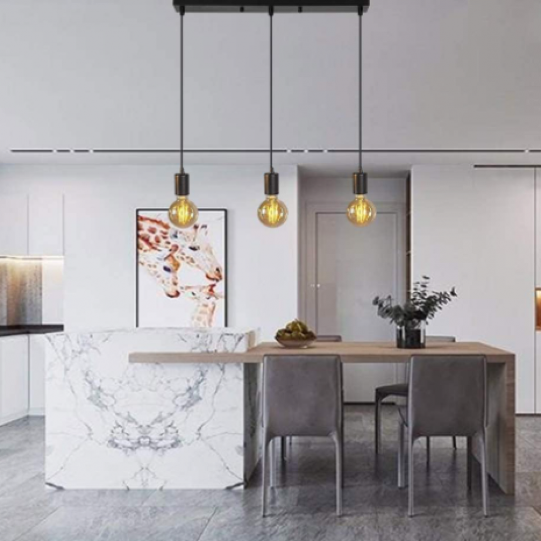 Iniciativas Nuevas - Colgante Minimalista 3 Luces - 932078