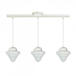 Lámpara Cival | Colonial - 890/ 3 BLANCO OPAL - Colgante