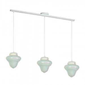 Lámpara Cival | Colonial - 892/ 3 BLANCO OPAL - Colgante