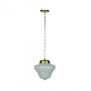 Lámpara Cival | Colonial - 894/1/ Oro Mate Opal - Colgante