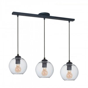 Lámpara Cival | GLOBAL - 7045/3L/ NEGRO - Colgante