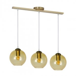 CivalGLOBAL - 7046/3L ORO MATE ÁMBAR - Colgante