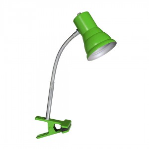 Lámpara Destello | Pinza Flexible Chico Verde - PFCh - Velador