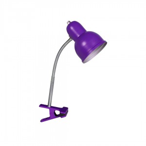 Lámpara Destello | Pinza Flexible Grande Lila - PFGr - Velador