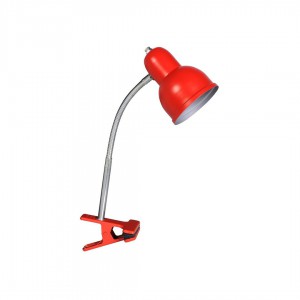 Lámpara Destello | Pinza Flexible Grande Rojo - PFGr - Velador