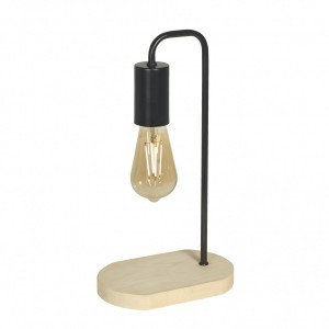 Lámpara Don Bell | VINTAGE MADERA - VE225/1M-NE - Velador