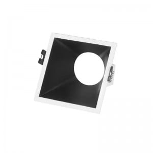 Lámpara Leuk Iluminación | UK11 BLANCO Y NEGRO - 6681 - Empotrable de Techo