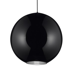 Lámpara Leuk Iluminación | Tom Dixon III Negro - Colgante