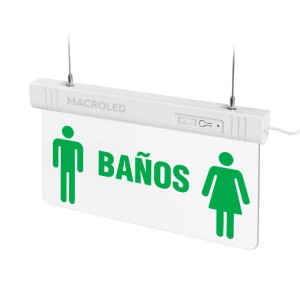 Lámpara Macroled | SEÑAL BALOS - CSL-BAÑOS