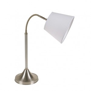 Lámpara Plena Luz | Acero - 1300 - Lámpara de Mesa