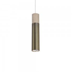 Vignolo IluminaciónTUBE MADERA - MG-0020 - Colgante