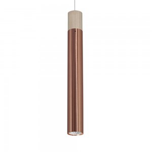 Vignolo IluminaciónTUBE MADERA - MG-0040 - Colgante