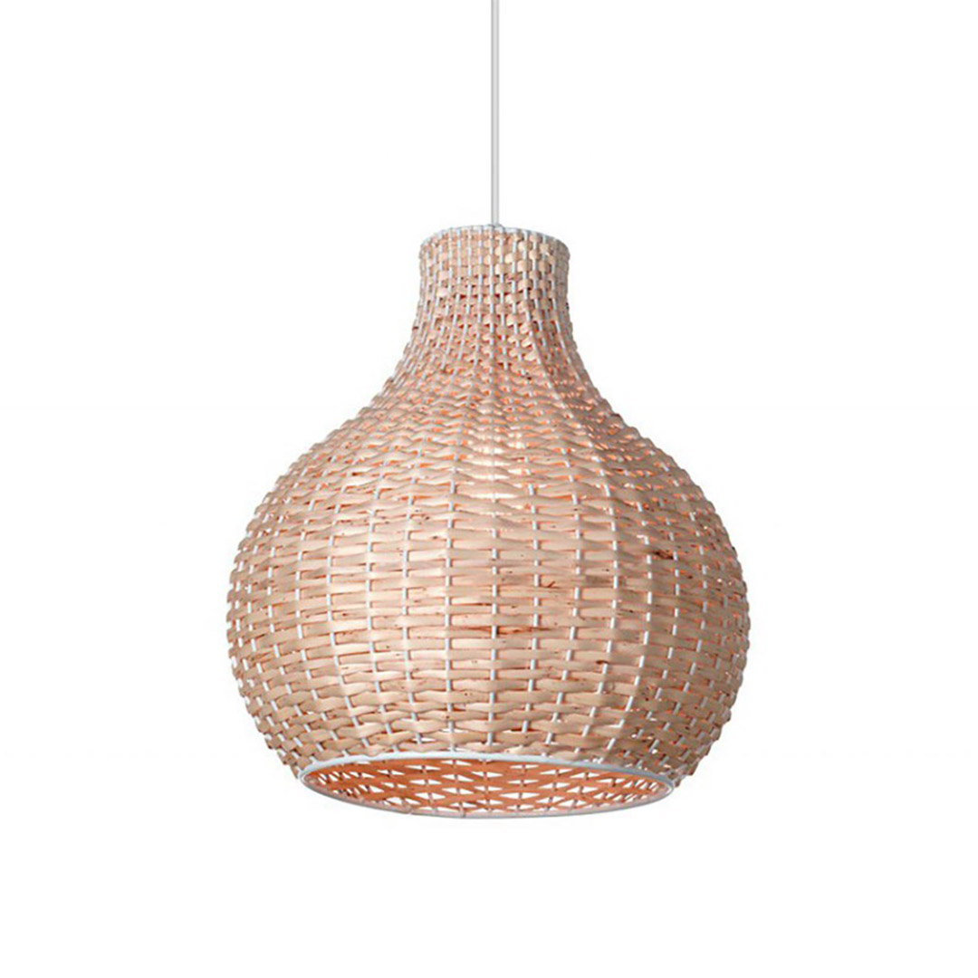 Carilux - Campana de mimbre - A17 - Colgante